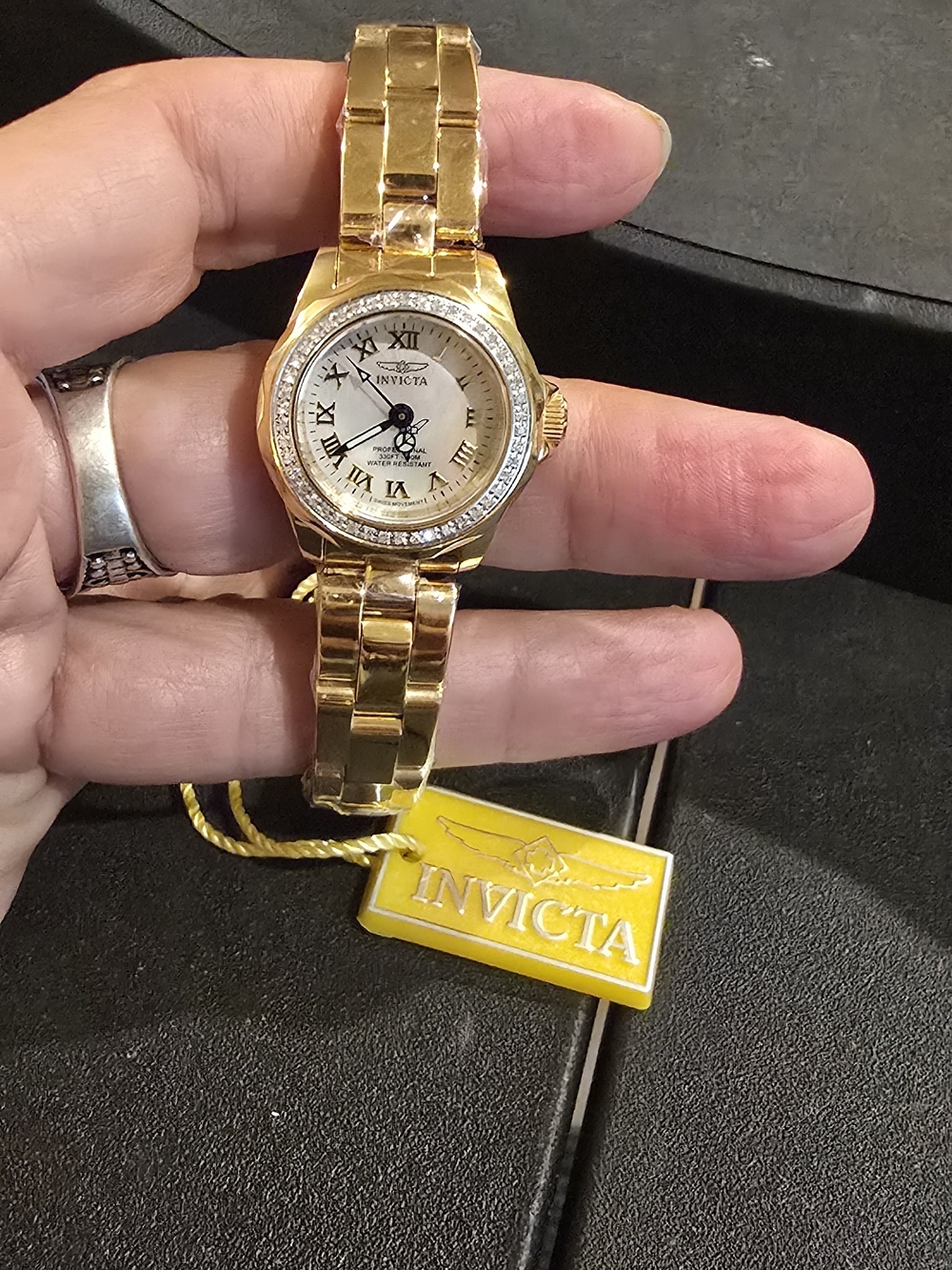 Invicta Women's Gold-Tone Stainless Steel Bracelet Watch - Gold